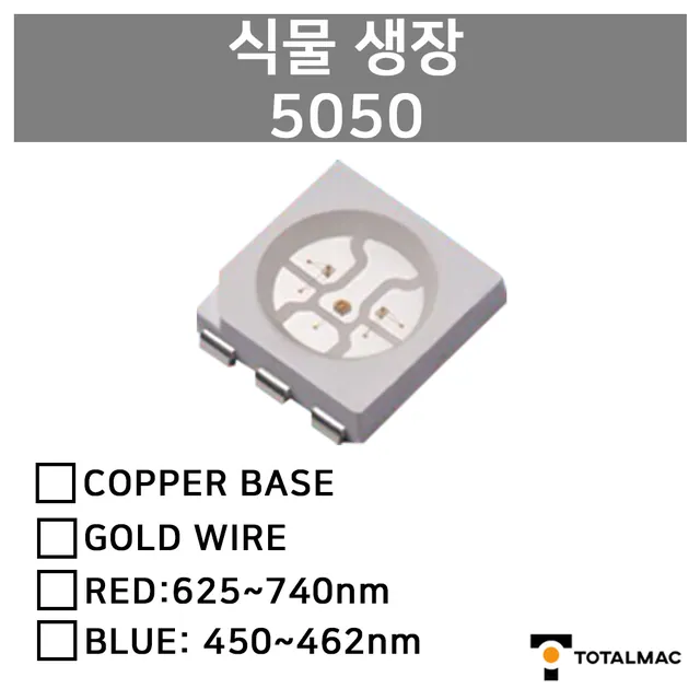 식물생장 5050 LED 칩